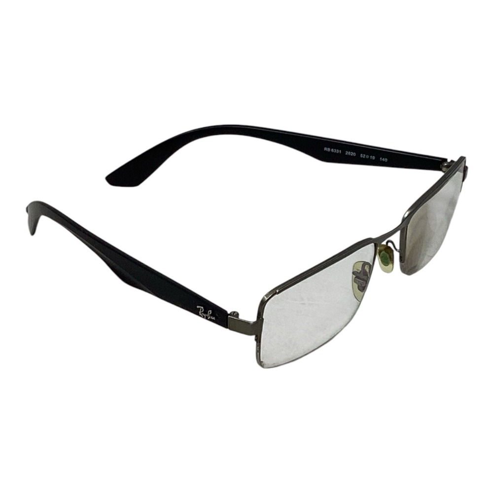 Ray-Ban Eye Frames RB 6331 2620 Gunmetal/Black Half Rim Frame 52/ 19/140